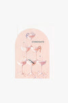 Champagne Congratulations Card