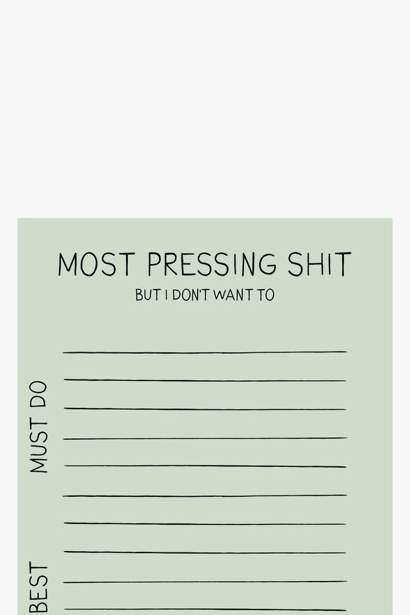 Pressing Shit Notepad