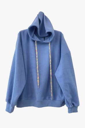 Bobbi Hooded Sweater Breezy Blue