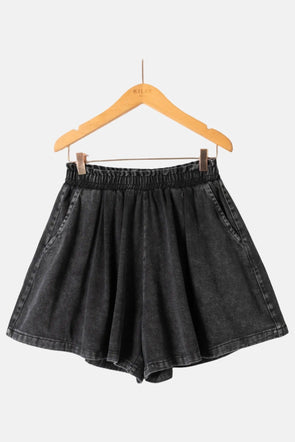 Gracie Denim Shorts Black