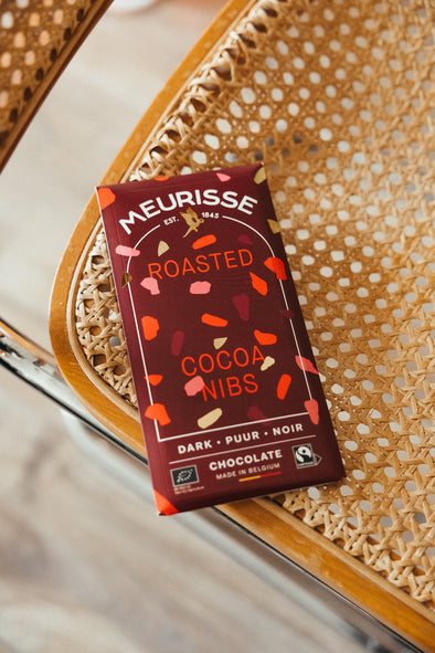 Organic Dark Chocolate with Roasted Cacao Nibs