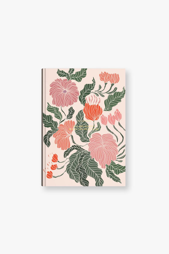 Floral Notebook Peace Lily