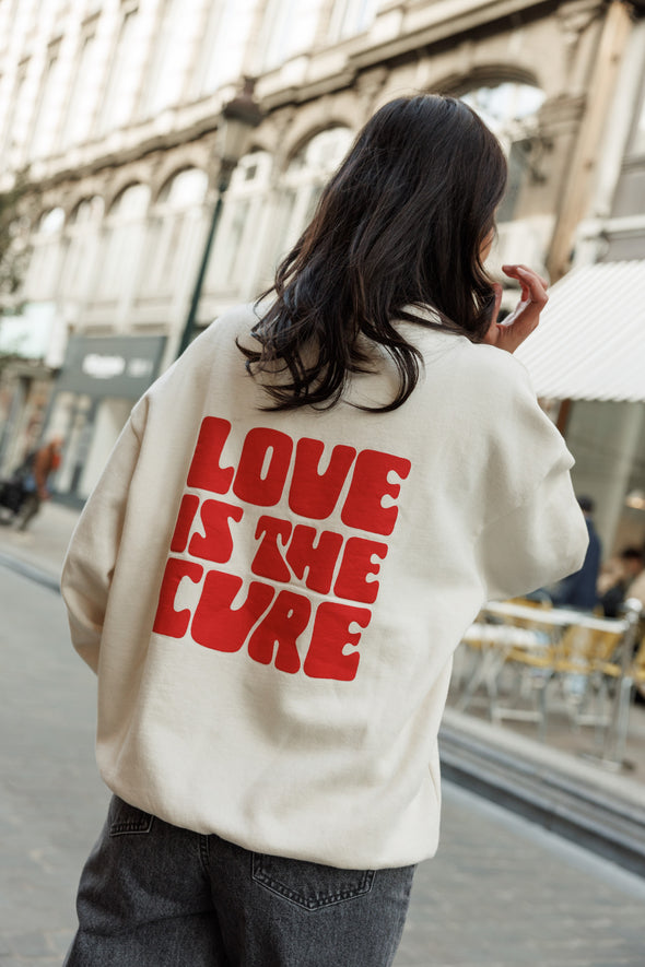 Love Sweater Off White