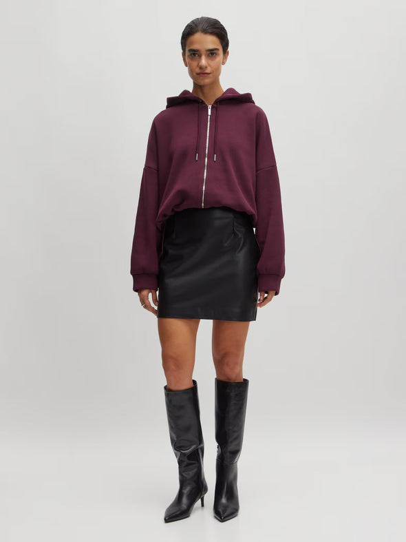 Oversized Tamy Hoodie Wine