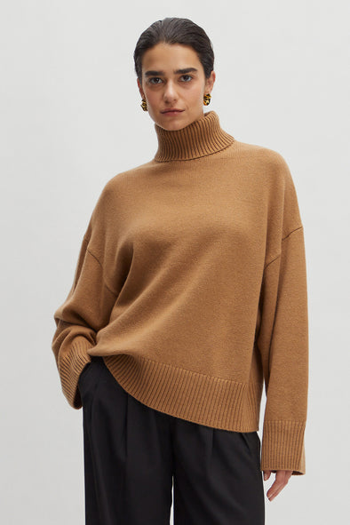 Lahela Cashmere Jumper Camel