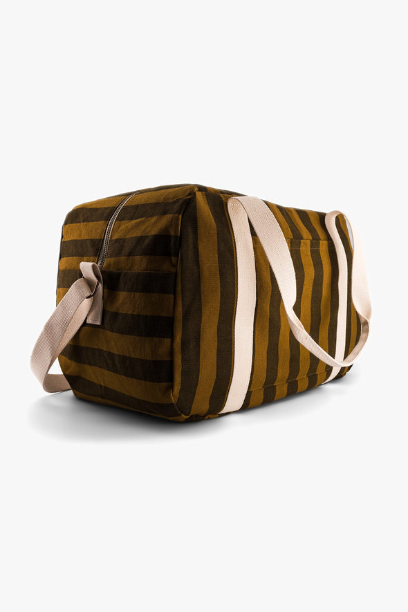 Raphael Weekend Bag Stripes Cumin