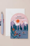 Anniversary Sunset Card