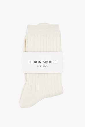 Her Socks Classic White