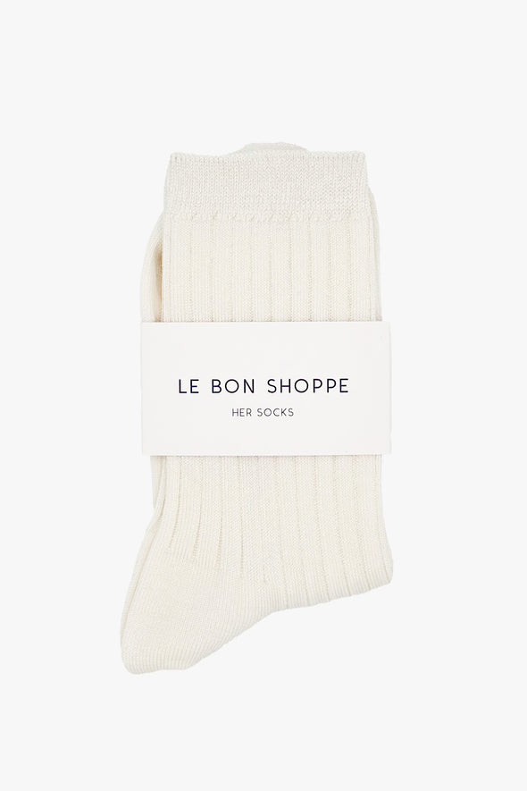 Her Socks Classic White