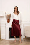 Auren Skirt Bordeaux