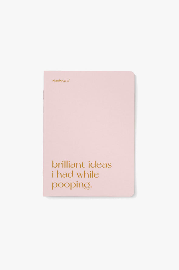 Brilliant Pooping Notebook