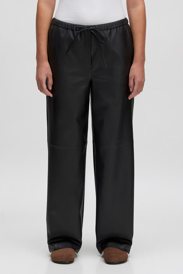Jannah PU Trousers Black