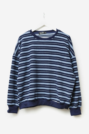 Tucker Oversized Sweat Blue