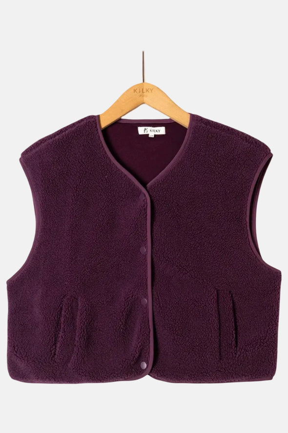 Billie Vest Prune