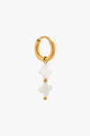 White Clover Hoop Gold