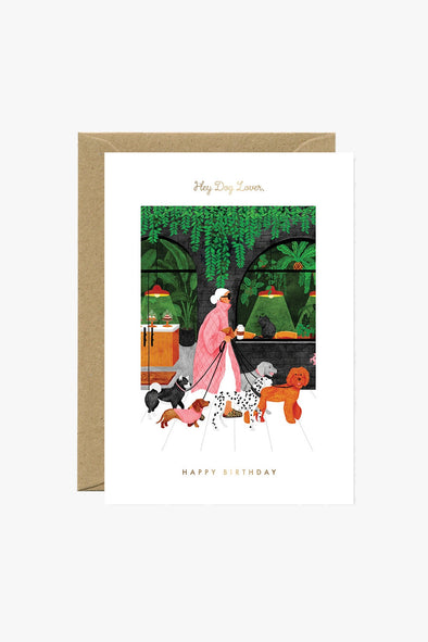 Birthday Dogs Greeting Card