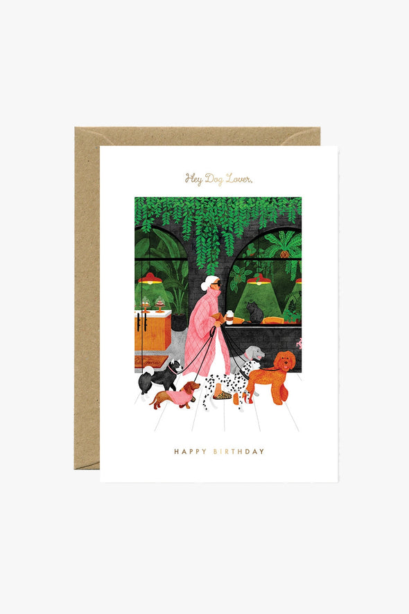 Birthday Dogs Greeting Card