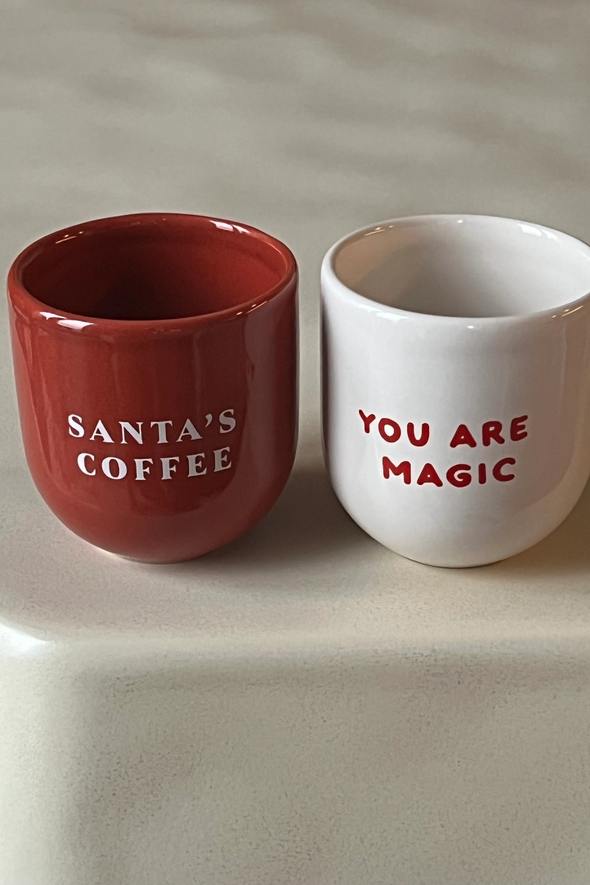 Santa's Coffee Cup