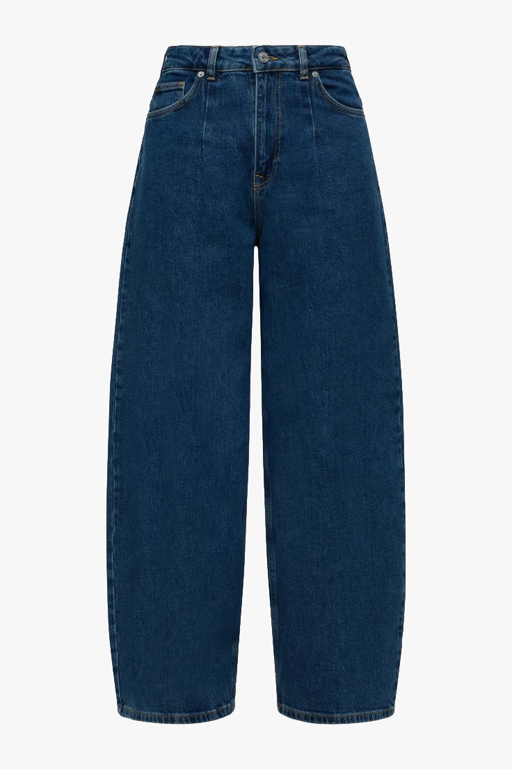 Nanet Loose Barrel Denim