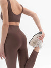 Rib Legging Coffee