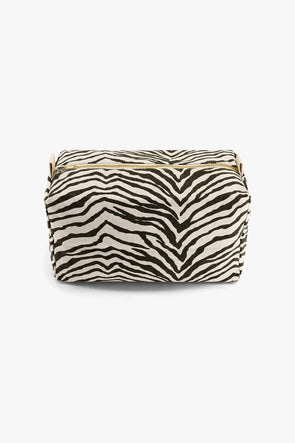 Vic Pouch Zebrou Greige