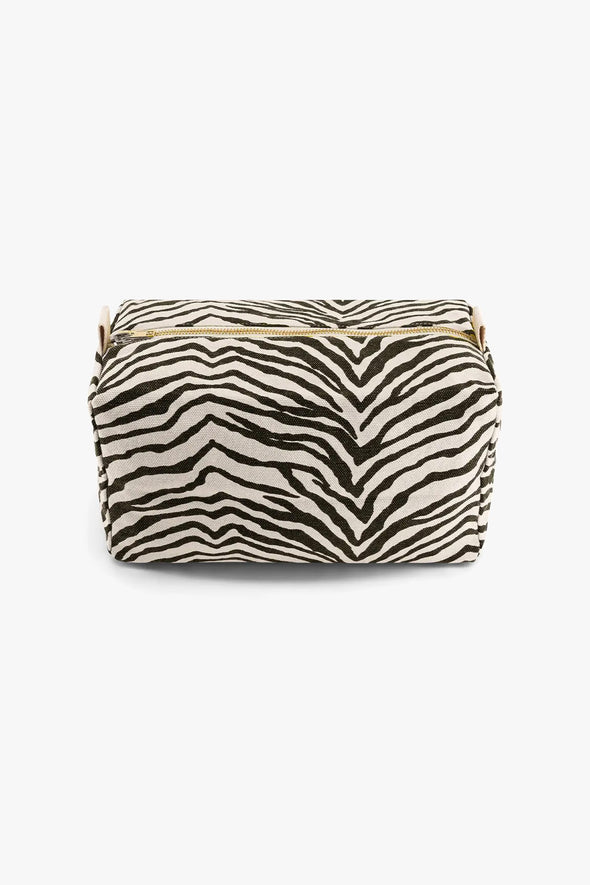 Vic Pouch Zebrou Greige