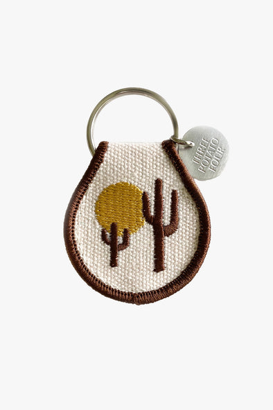 Desert Vibes Patch Keychain