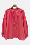 Teresa Shirt Coral