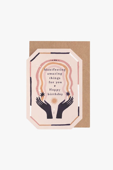 Manifesting Birthday Card