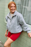 Sia High Waist Bike Shorts Red