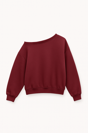 Daisy Day Sweater Burgundy