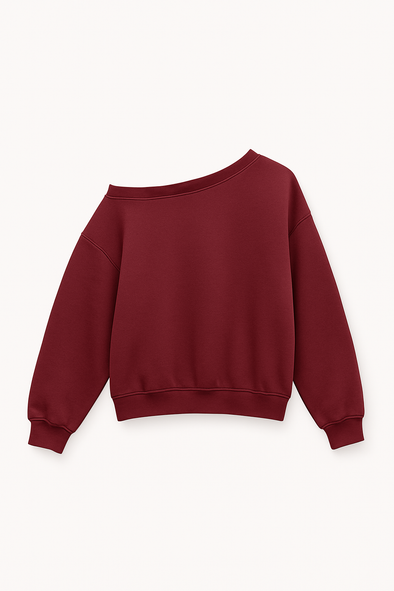 Daisy Day Sweater Burgundy