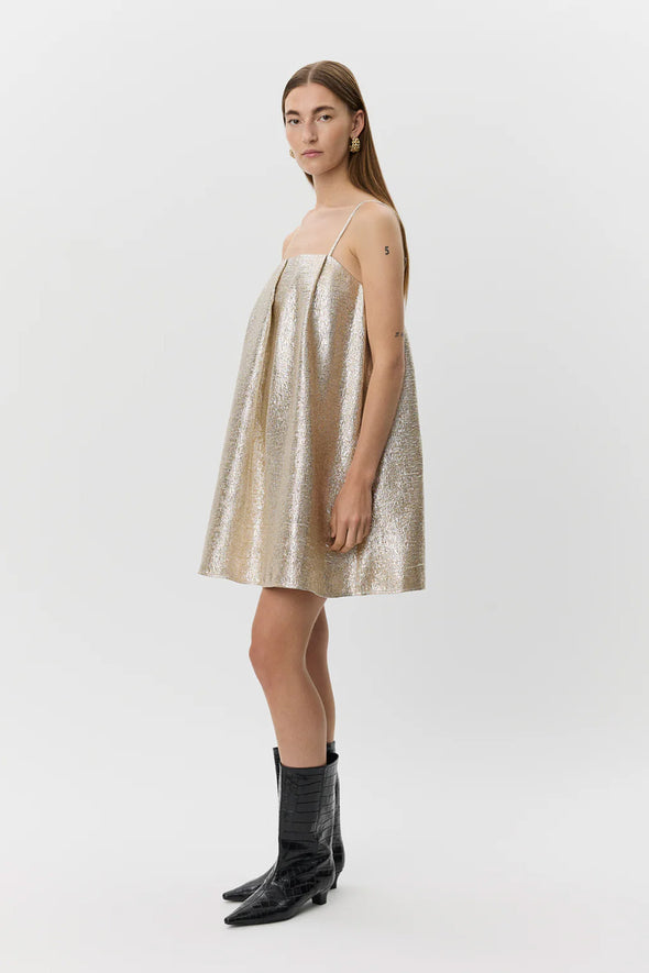 Andy Dress Light Gold