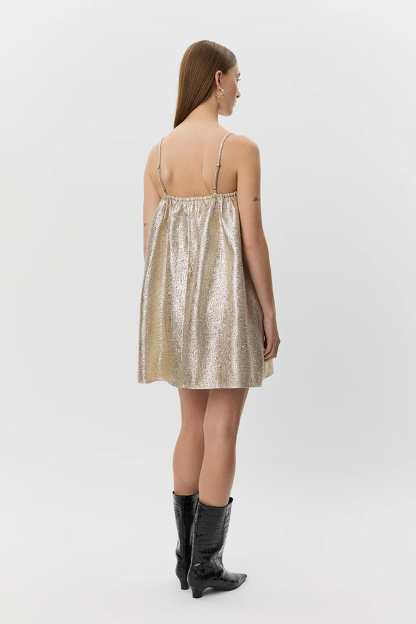 Andy Dress Light Gold