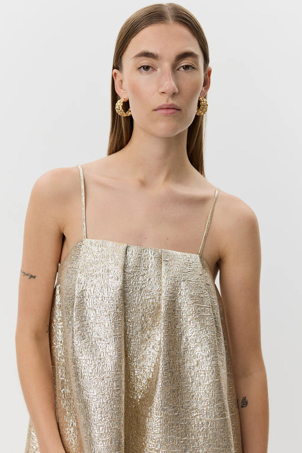 Andy Dress Light Gold