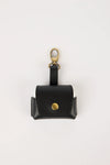 Airpods Case Black Leather