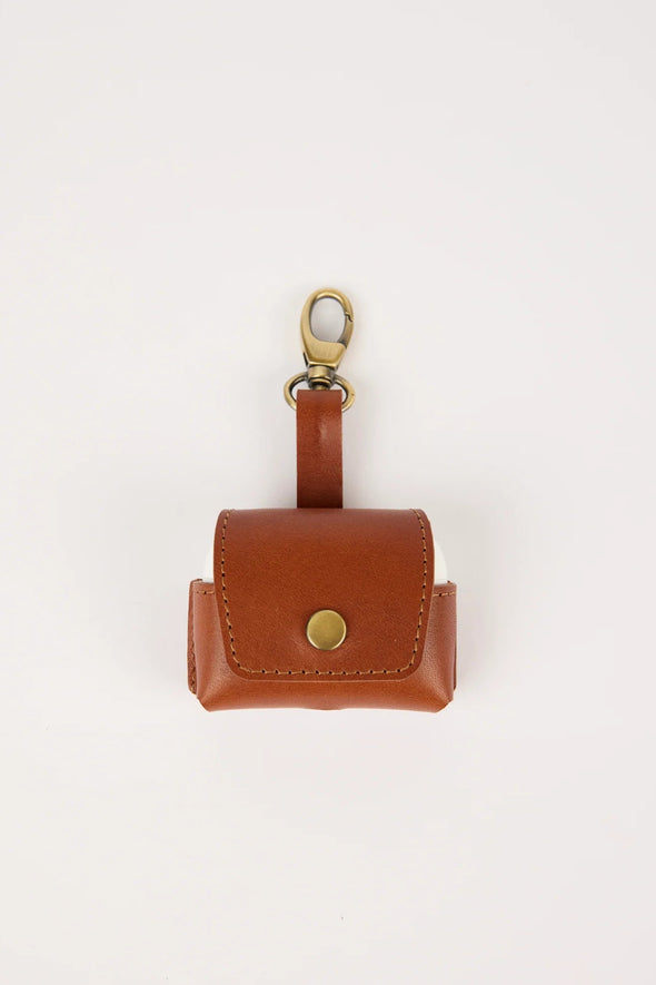Airpods Case Cognac Leather