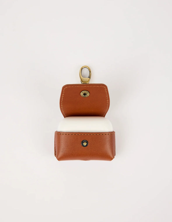 Airpods Case Cognac Leather