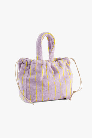 Naram Small Handbag Lilac & Neon Yellow