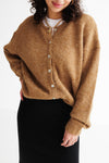 Maddie Cardigan Camel