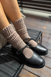 Ballet Socks Mocha Mousse