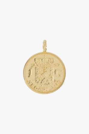 Fortunate Coin Charm Goldplated