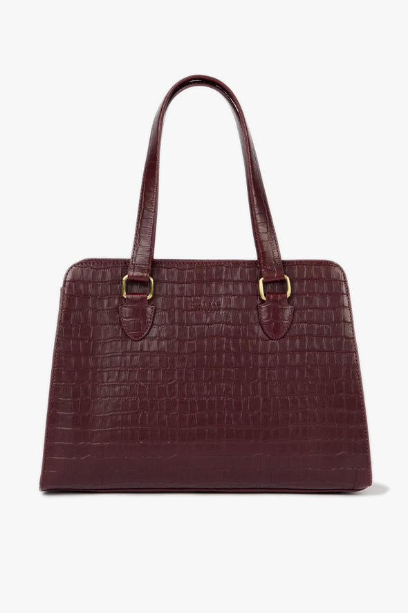 Blair Leather Bag Dark Cherry Coco