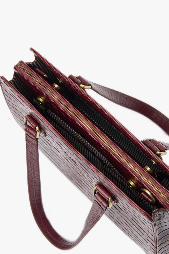 Blair Leather Bag Dark Cherry Coco
