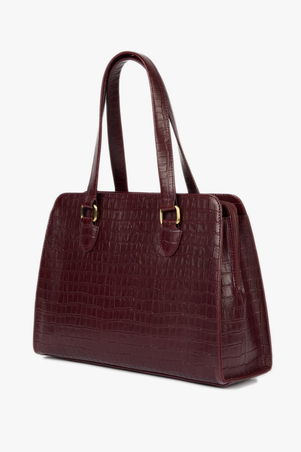 Blair Leather Bag Dark Cherry Coco