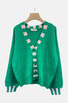 Morgane Cardigan Green