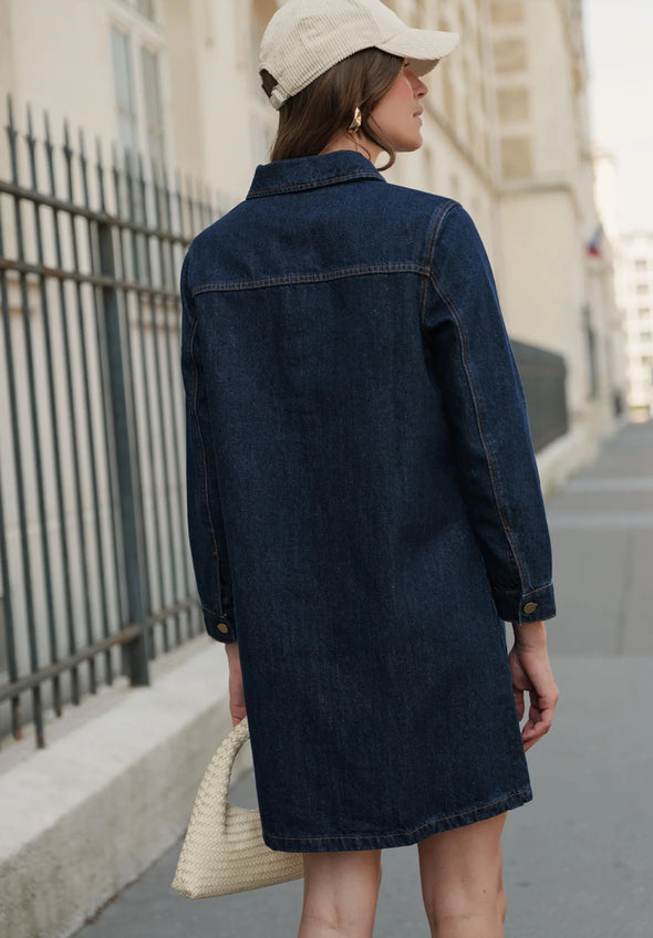 Rebecca Denim Dress Brut