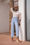 Solange Denim High Straight Light Blue