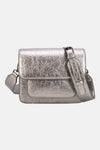 Cayman Pocket Bag Shiny Metallic Grey