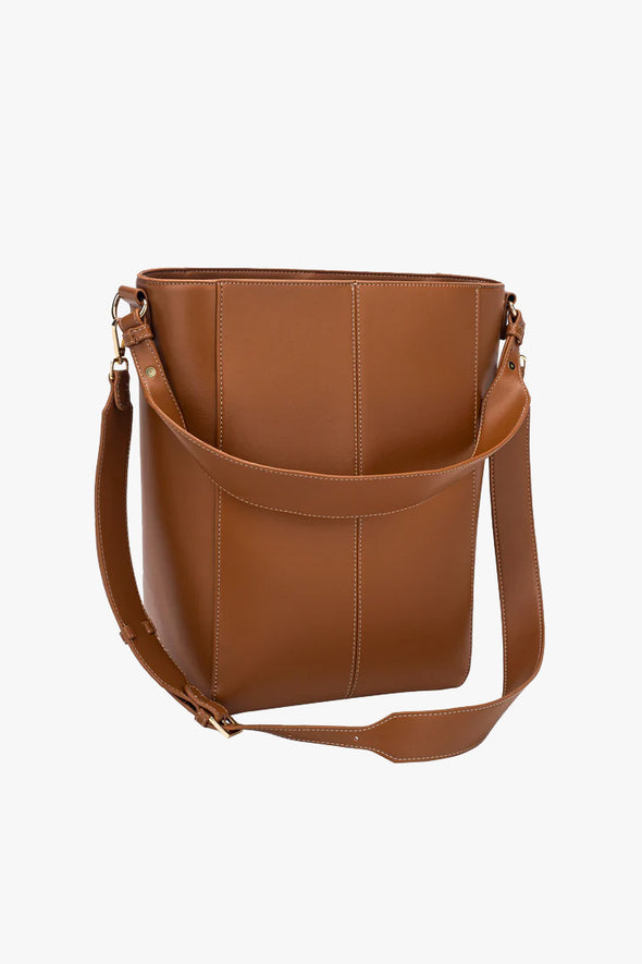 Casset Soft Bag Brown Caramel